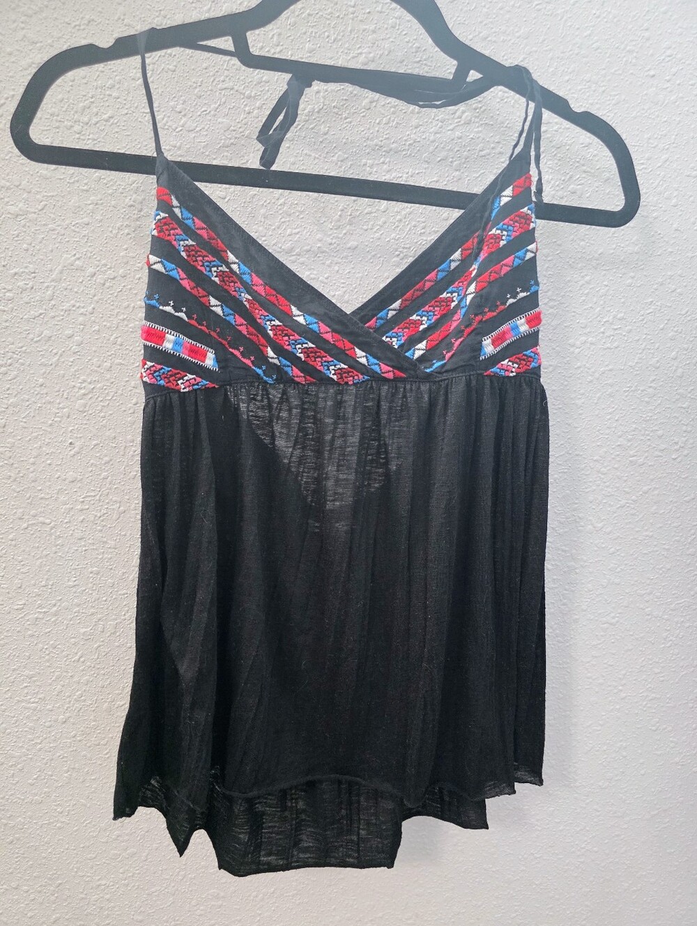 American Eagle Outfitters Black Halter Top, Small